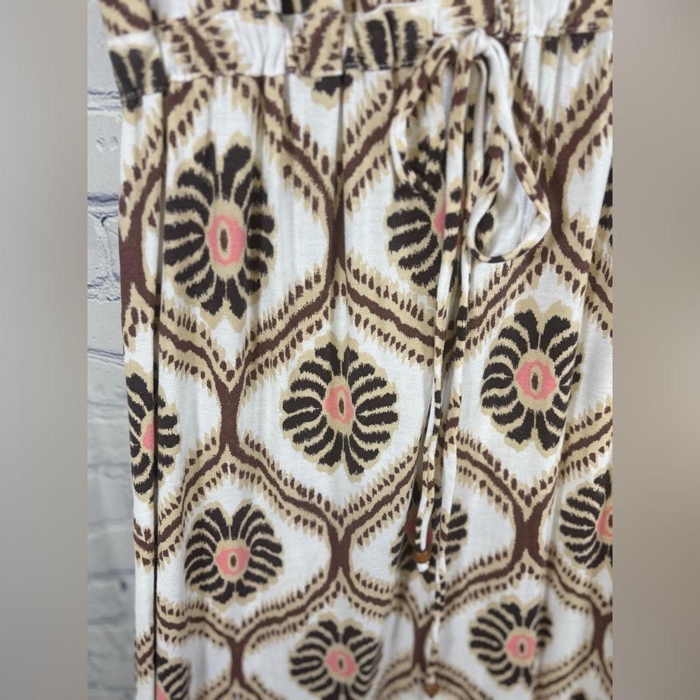 NWT Fresh Produce Fiji Beachcomber Ikat Boho Vacation Coastal Midi Dress Size S - Picture 6 of 12